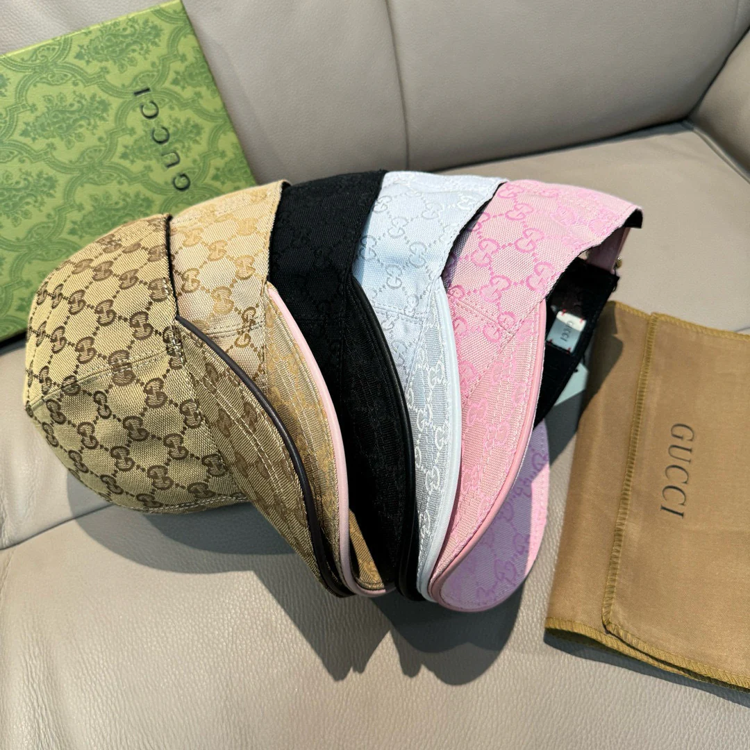 Регулируемая бейсболка Gucci - Черная - 1