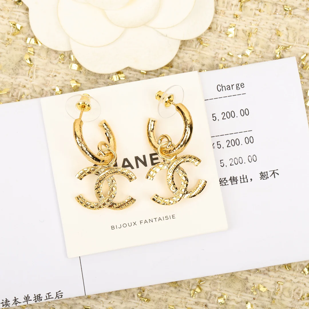 Серьги Chanel 852