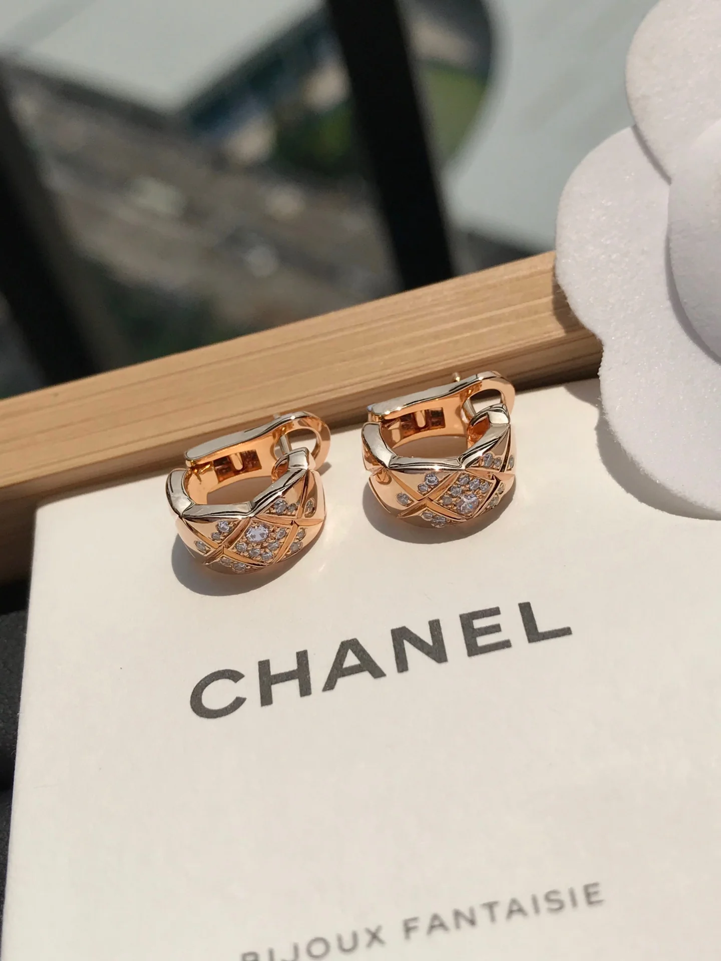 Серьги Chanel 1064