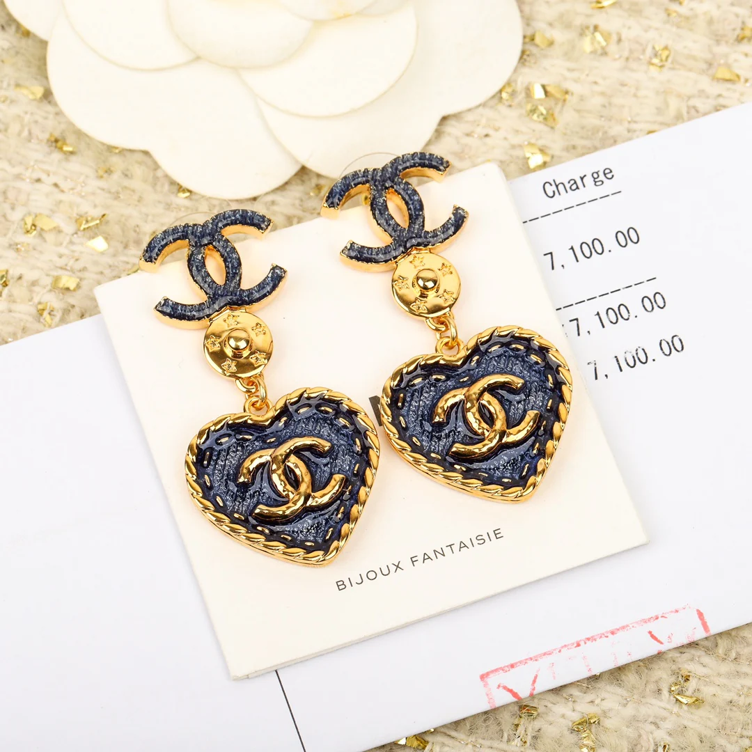 Серьги Chanel 856