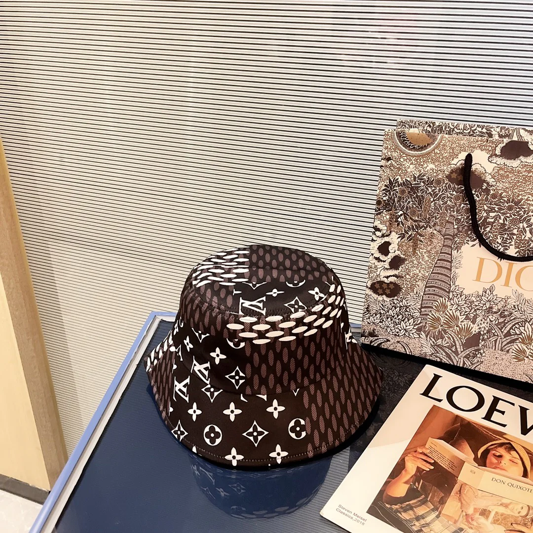 Новинка LV 2022 года - Рыбацкая шляпа с узором - 2 цвета