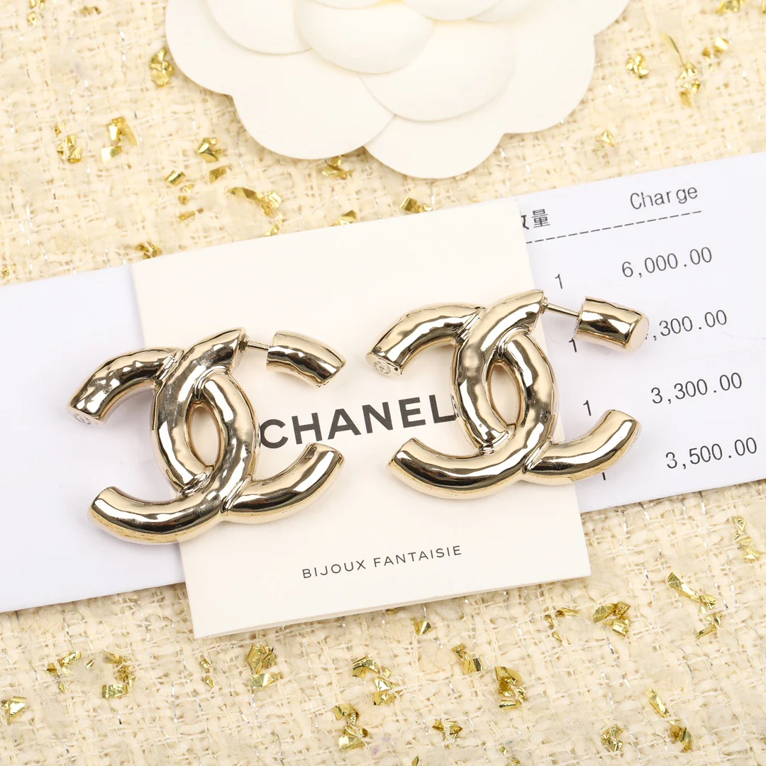 Серьги Chanel 1002