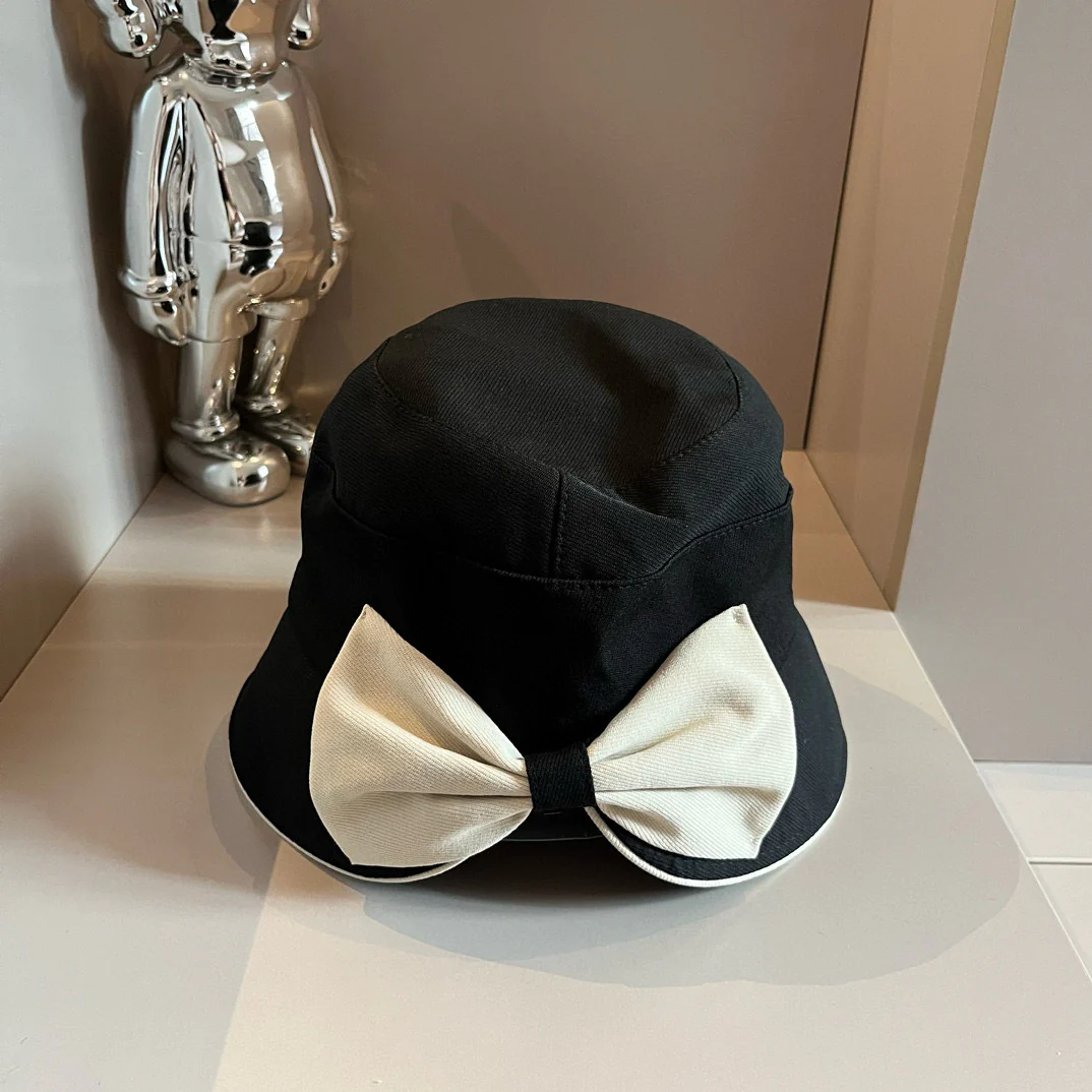 Панама Celine с бабочкой - черная