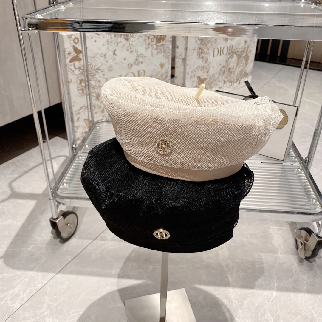 Гермес - Береты - Шляпы художника - Бежевый