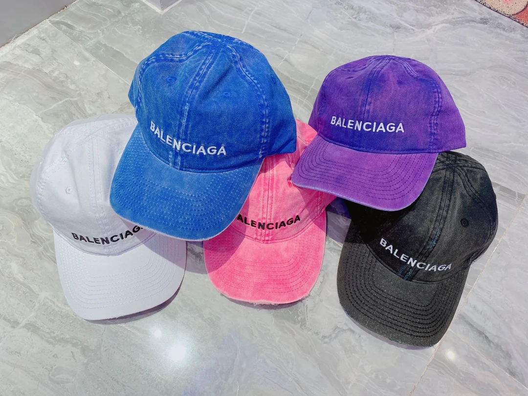 Balenciaga - Вышитая джинсовая бейсболка