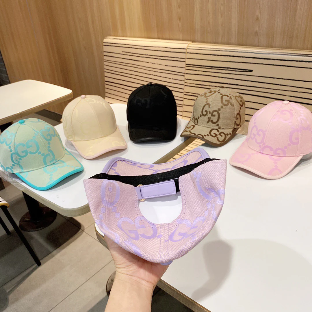 Gucci - Новинка в корейском стиле - Жаккардовая бейсболка