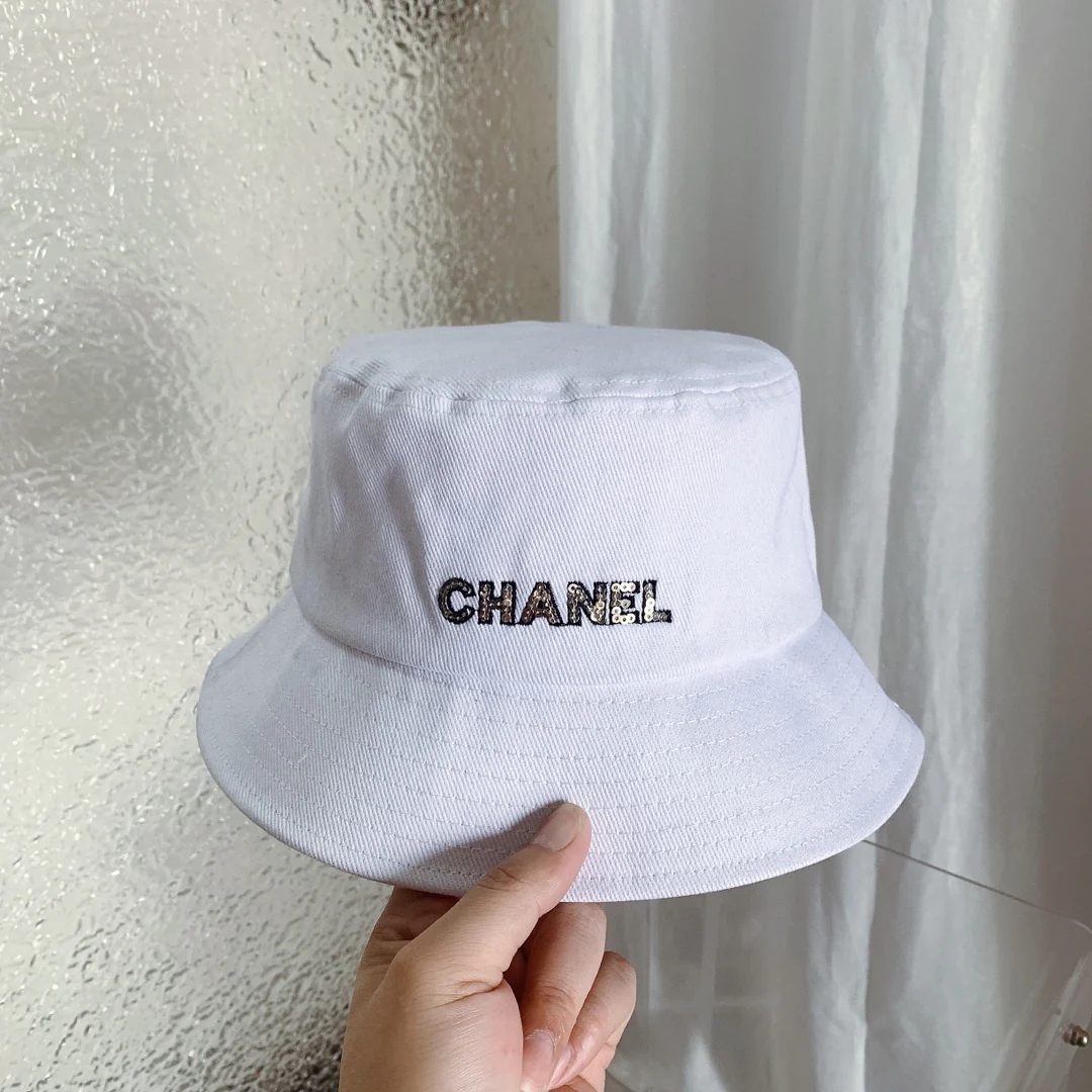 Chanel - Рыбацкая шляпа - Белая