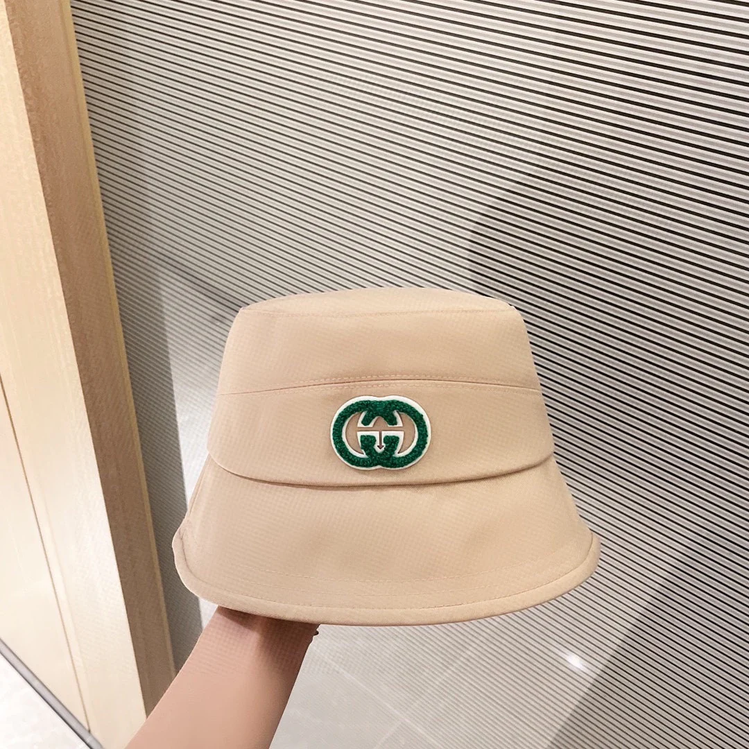 Gucci - Простая рыбацкая шляпа с неровной строчкой