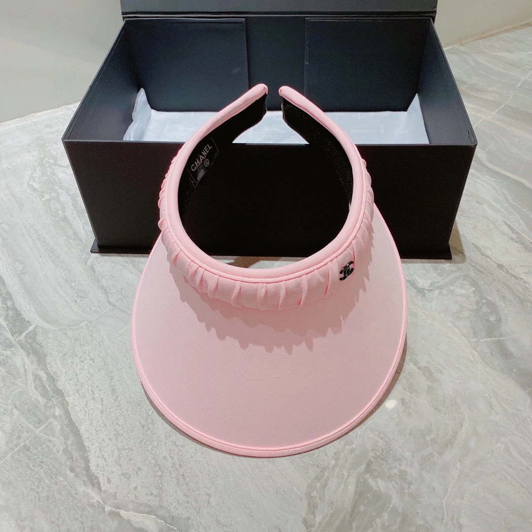 Солнцезащитная шляпа Chanel с открытым верхом - 3