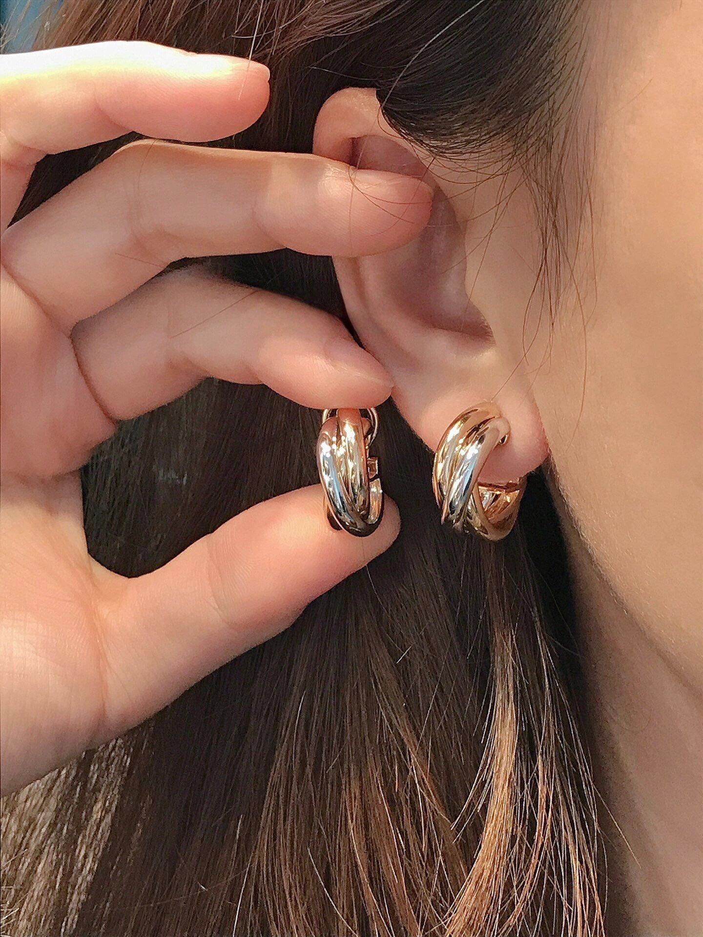 Серьги Cartier 045