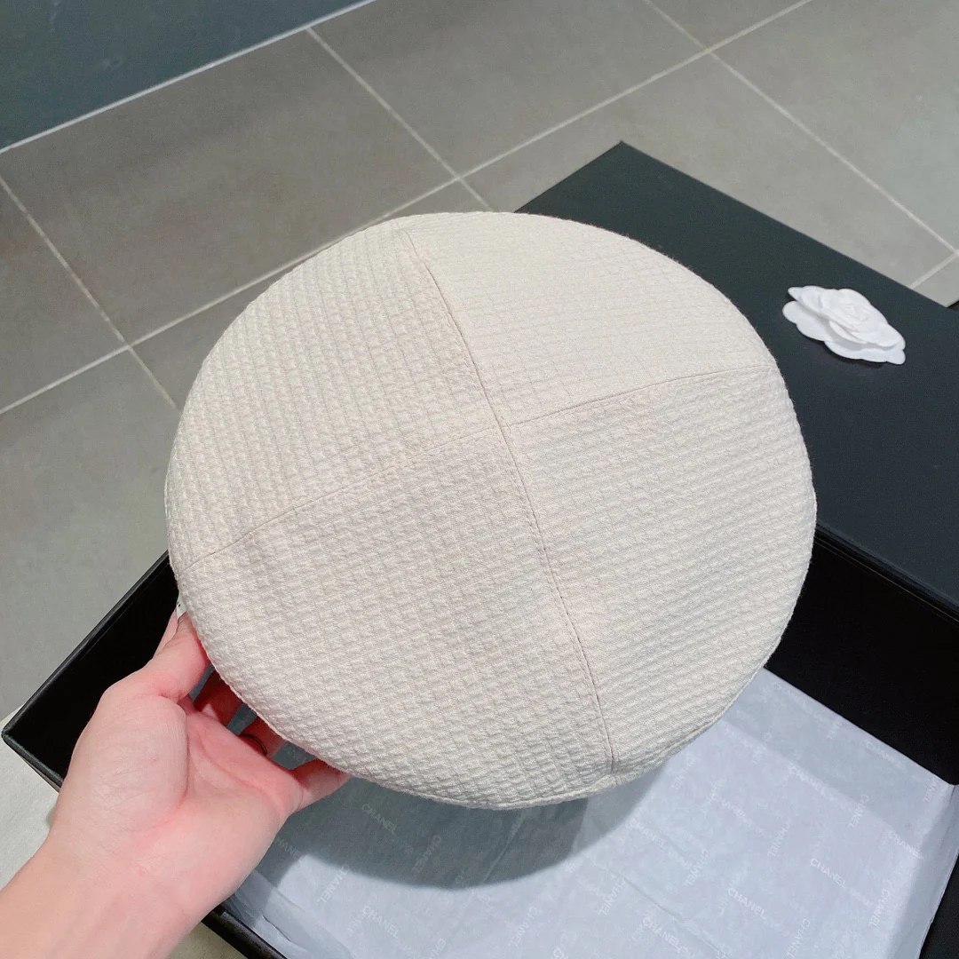 Chanel - Берет - Белый