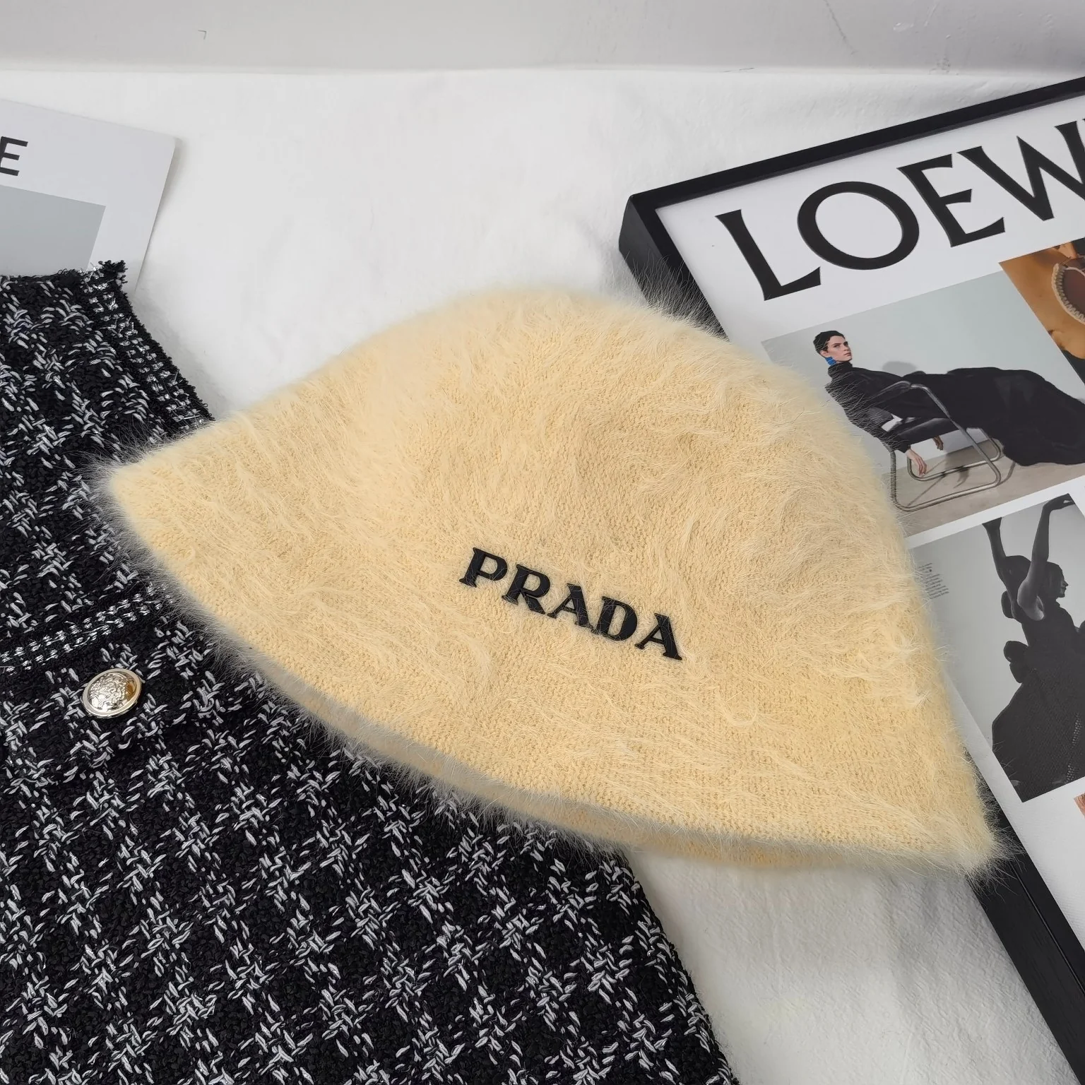 Двусторонняя рыбацкая шляпа Prada