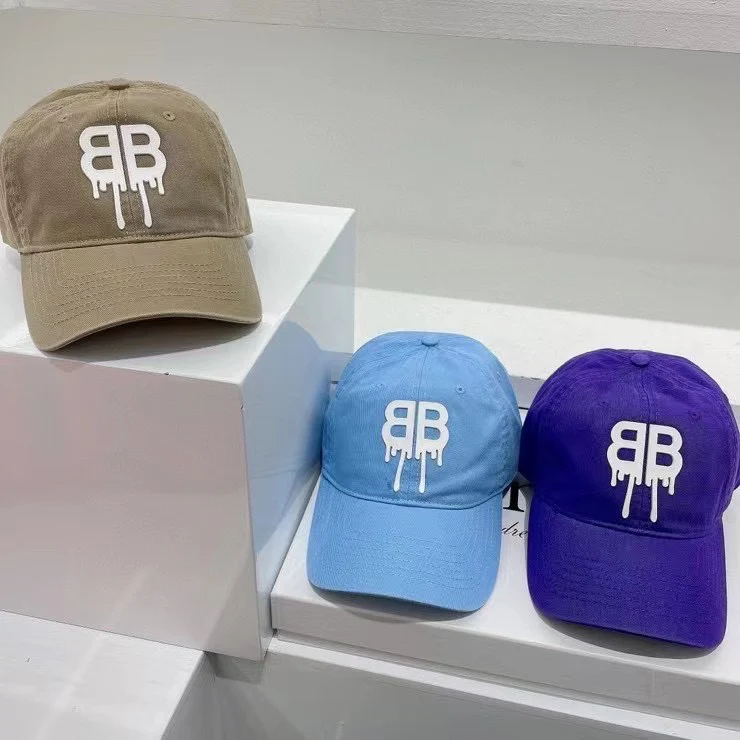 Бейсболка Balenciaga из 100% чистого хлопка на все сезоны