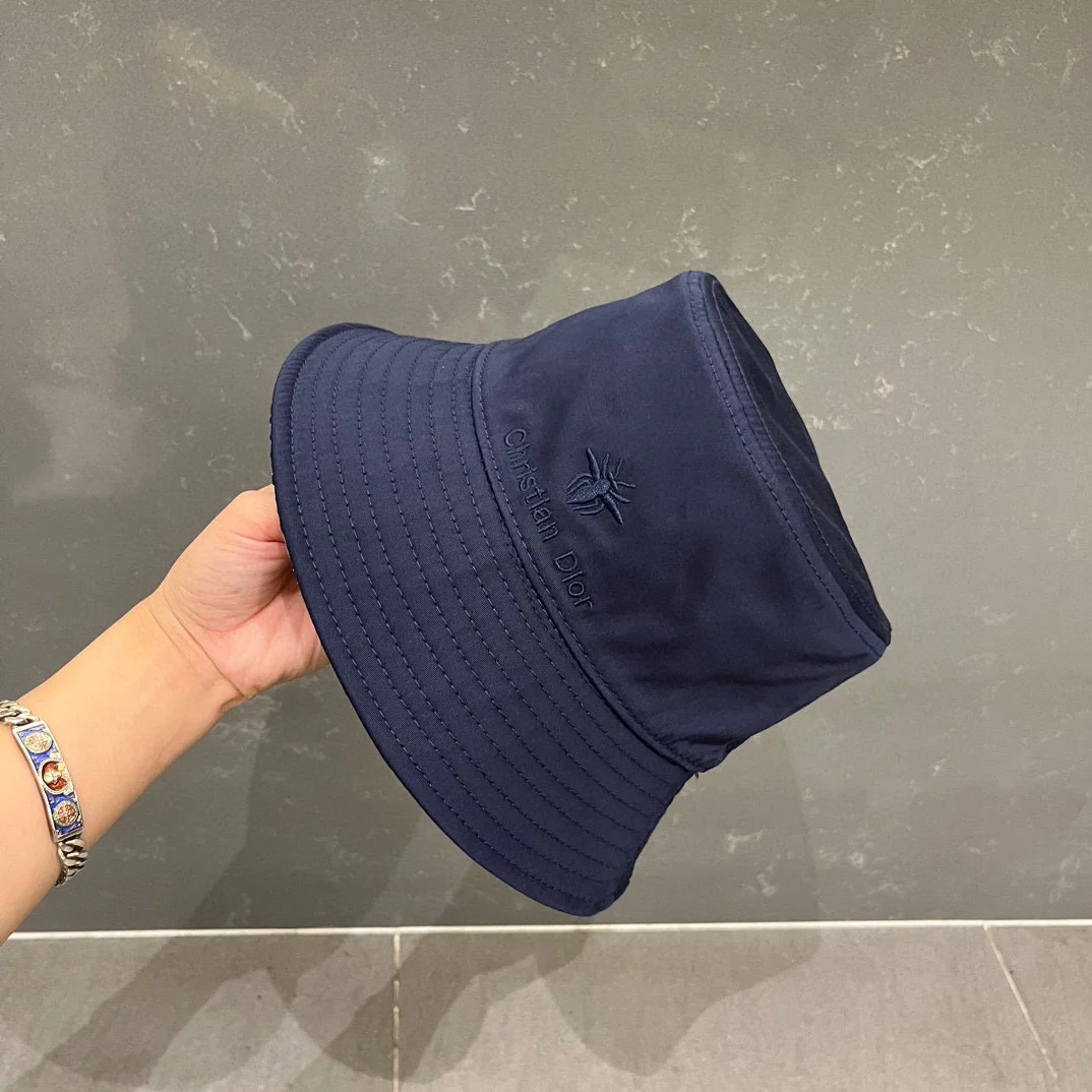 Dior - Двусторонняя рыбацкая шляпа с подкладкой с монограммой