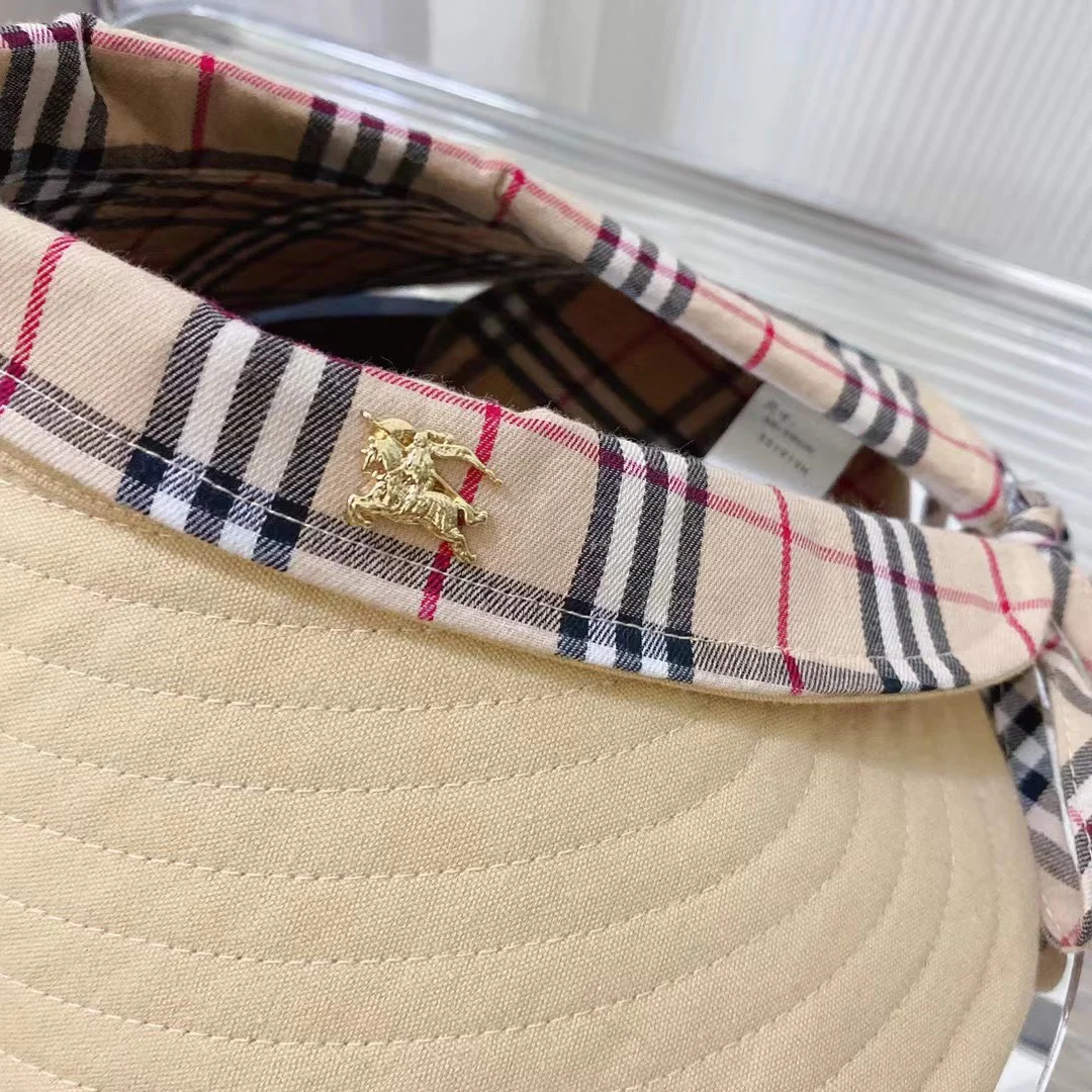 Burberry - Солнцезащитная шляпа - Козырек
