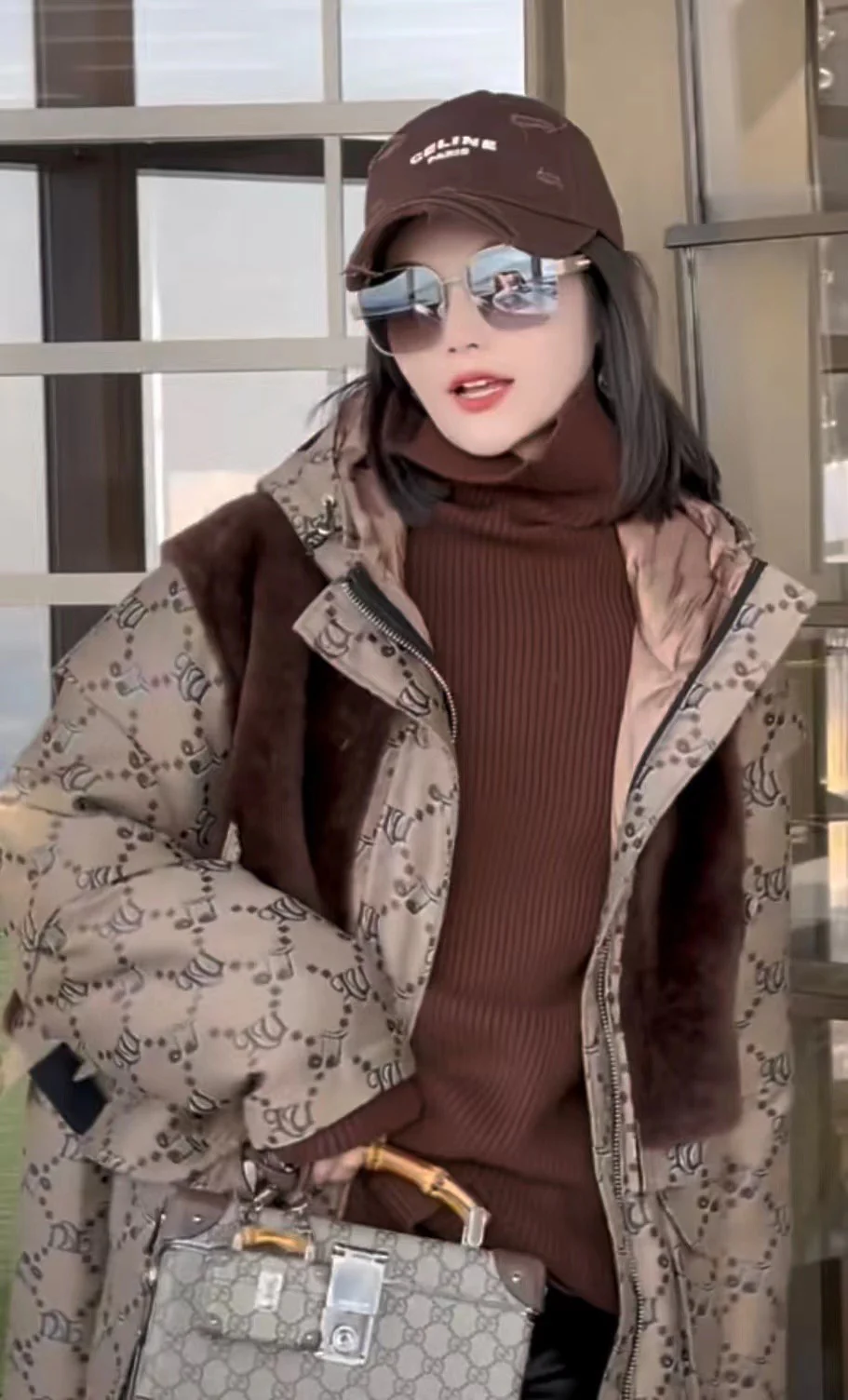 Celine - Бейсболка с матовой поверхностью