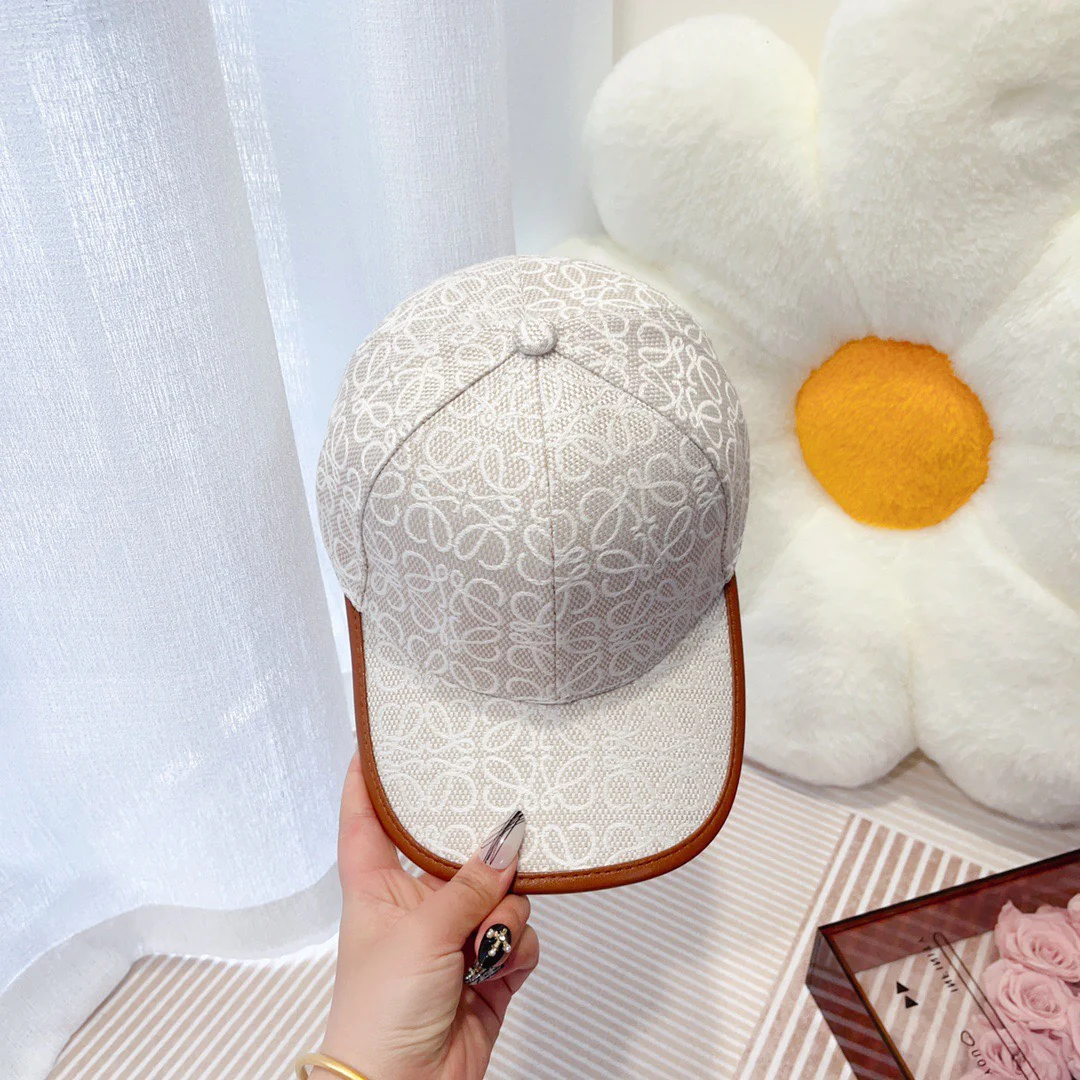 Lolway - бейсболка из канваса с монограммой - белая