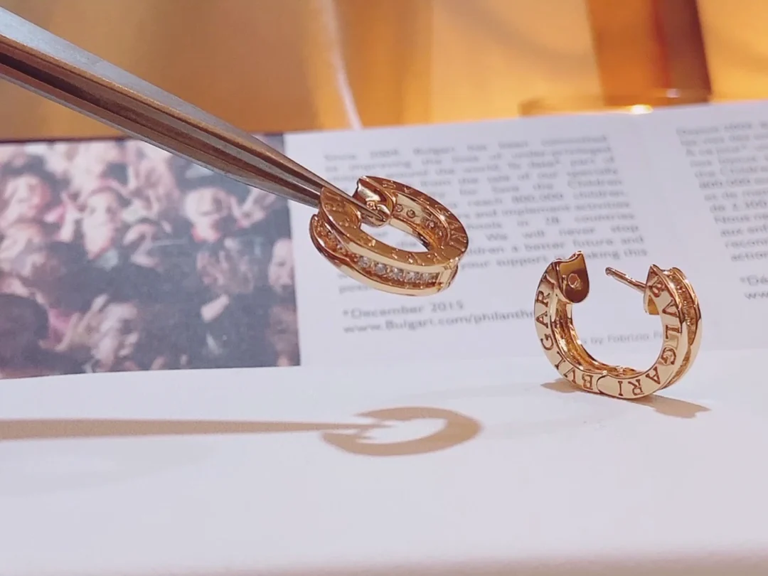 Серьги Bvlgari 022