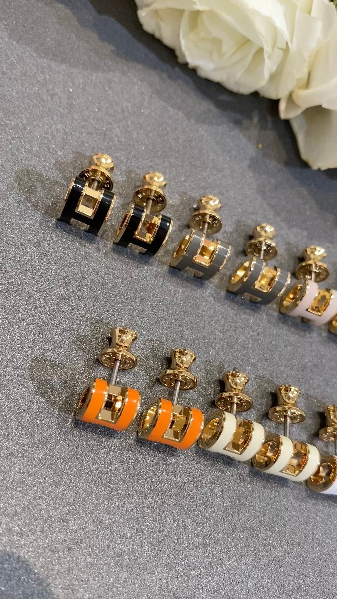 Серьги Hermes 032