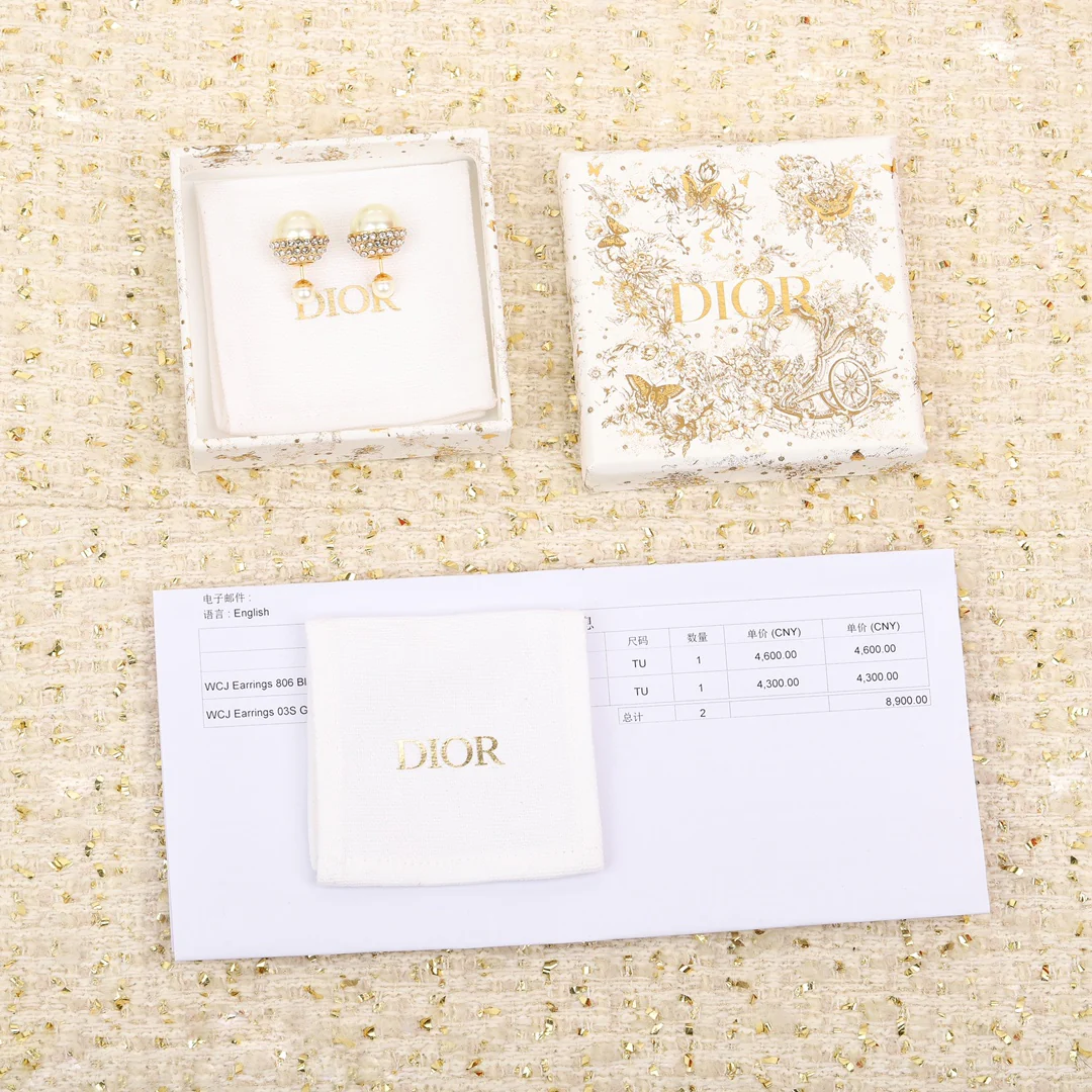 Серьги Dior 159