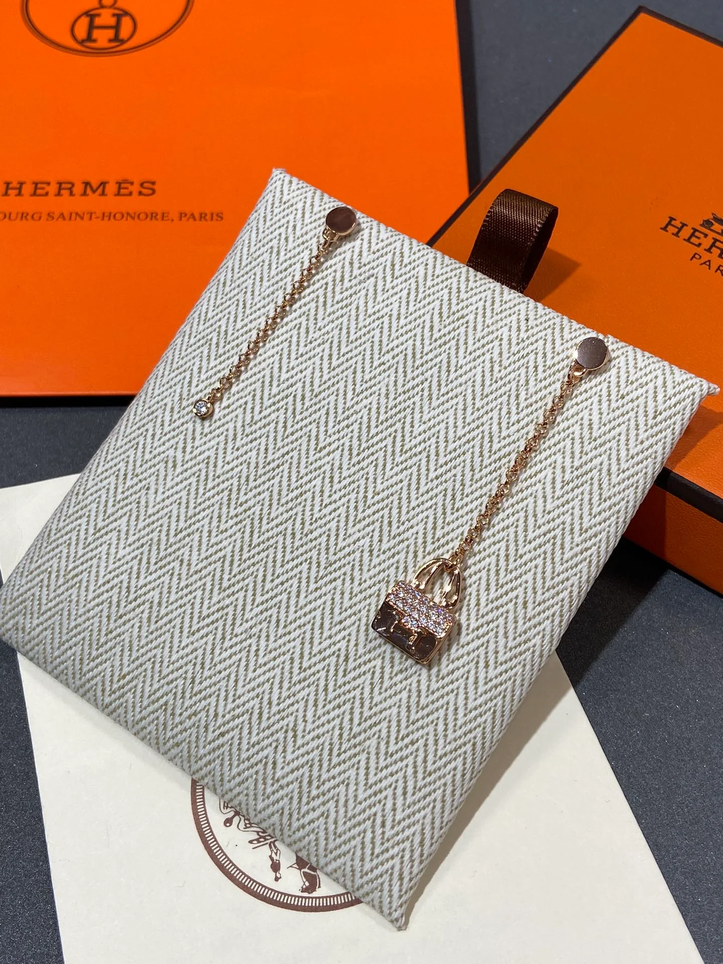 Серьги Hermes 033