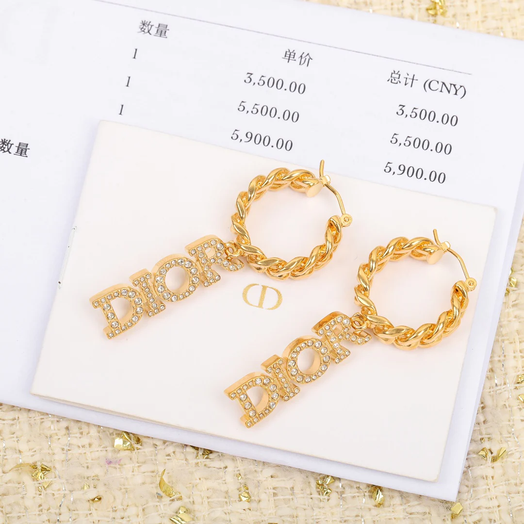 Серьги Dior - 69