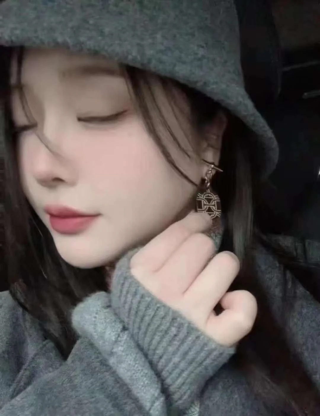 Серьги Hermes 013