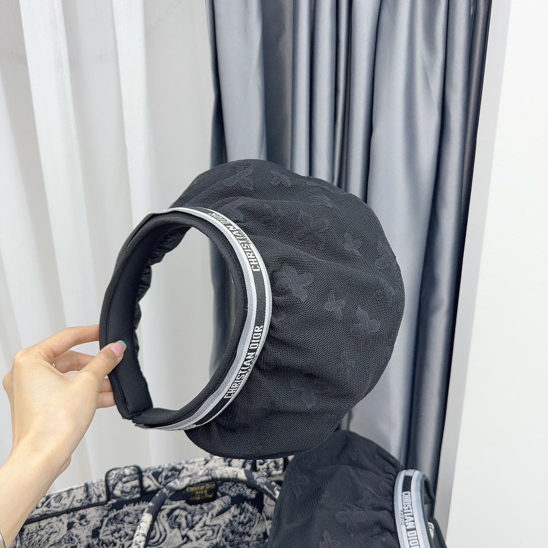 Dior - Дизайнерская повязка на голову, солнцезащитная шляпа