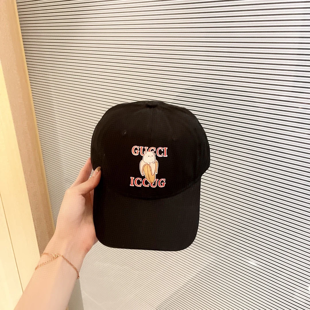 Бейсболка Gucci с кошачьим рисунком