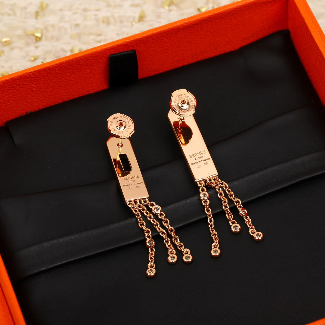 Серьги Hermes 016