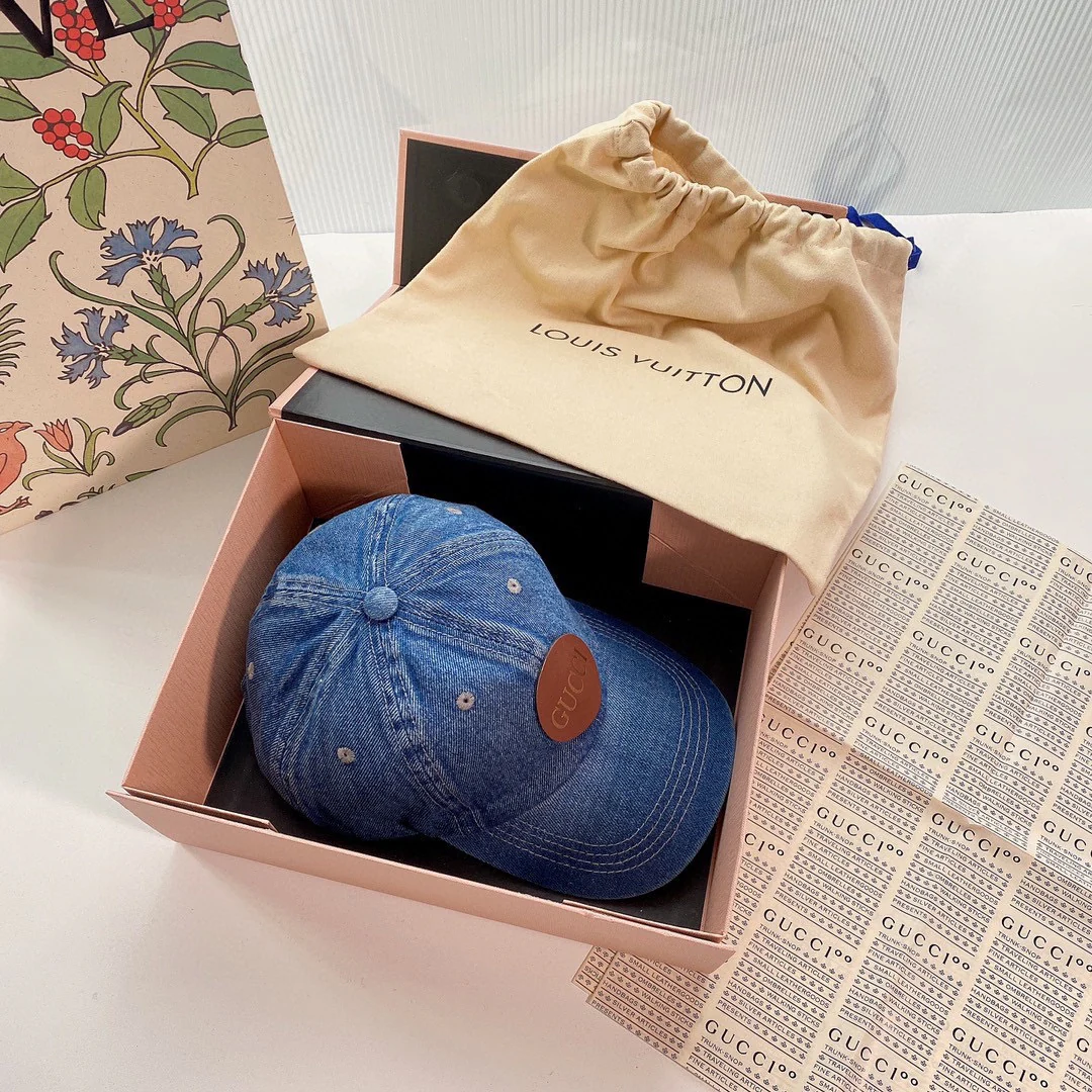 Gucci - Джинсовая бейсболка