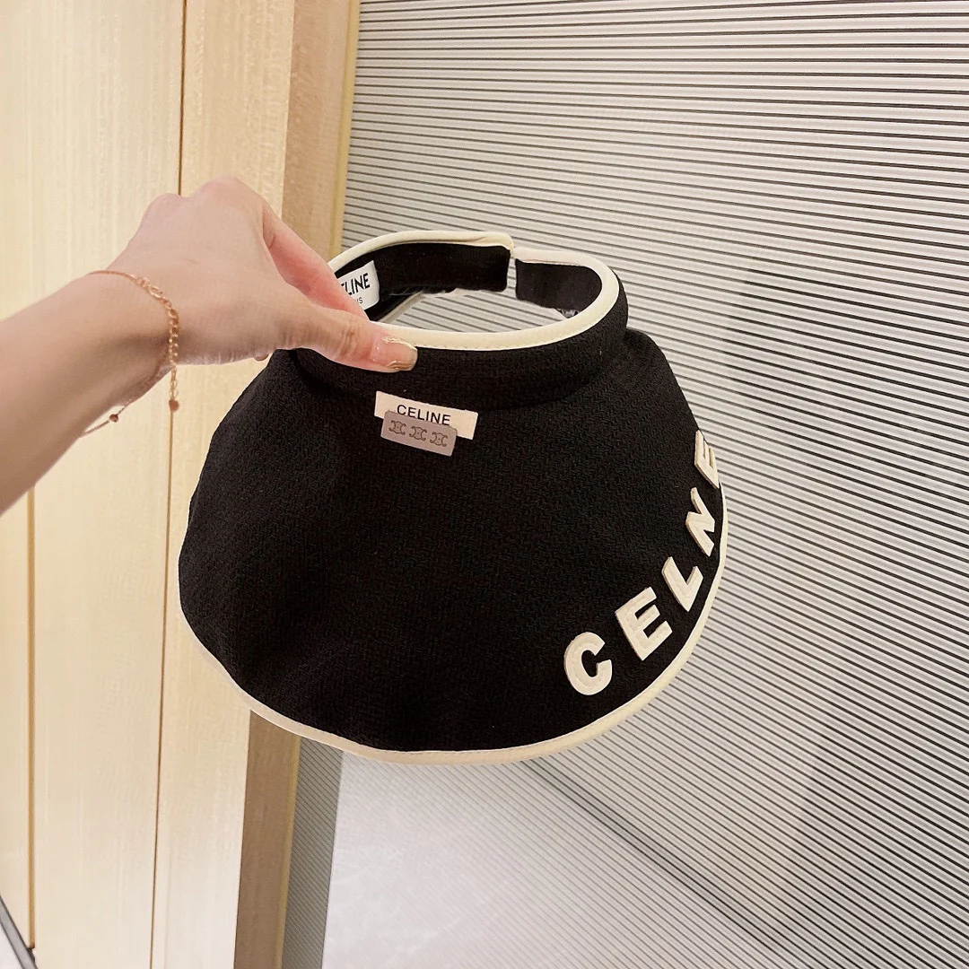 Новая большая летняя шляпа от солнца Celine 2022 года