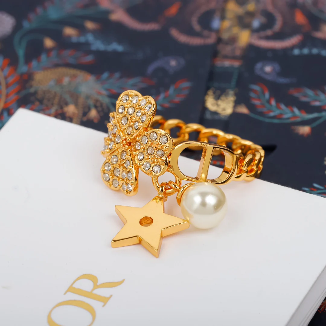 Кольцо Dior 019