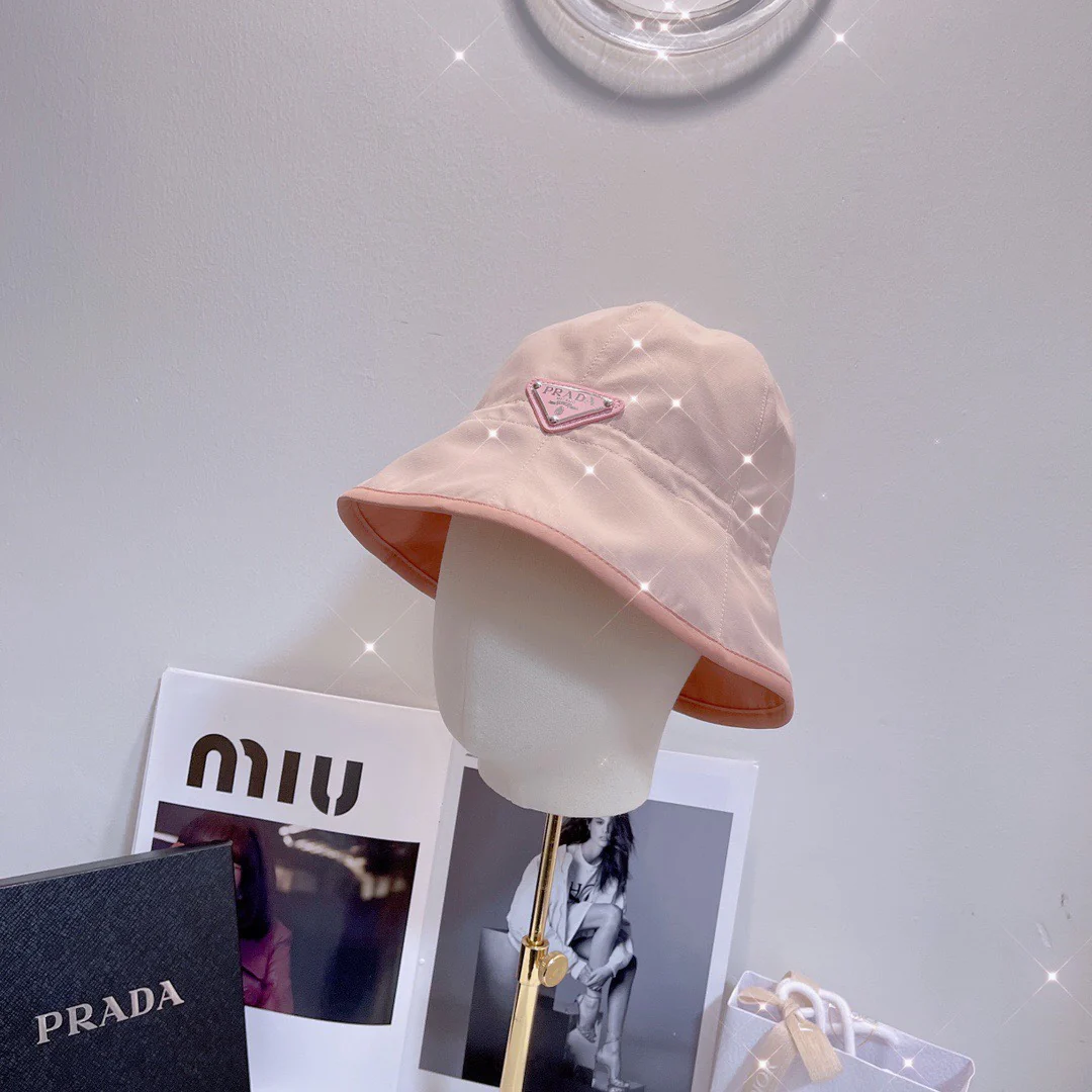 Prada - Простая летняя рыбацкая шляпа - 1