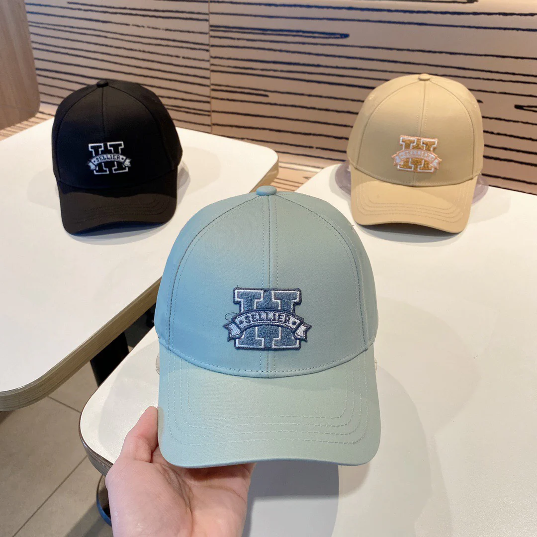 Бейсболка Hermes в корейском стиле с вышитым логотипом