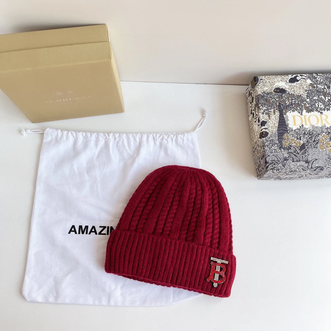 Burberry - Вязаная шапка - Унисекс