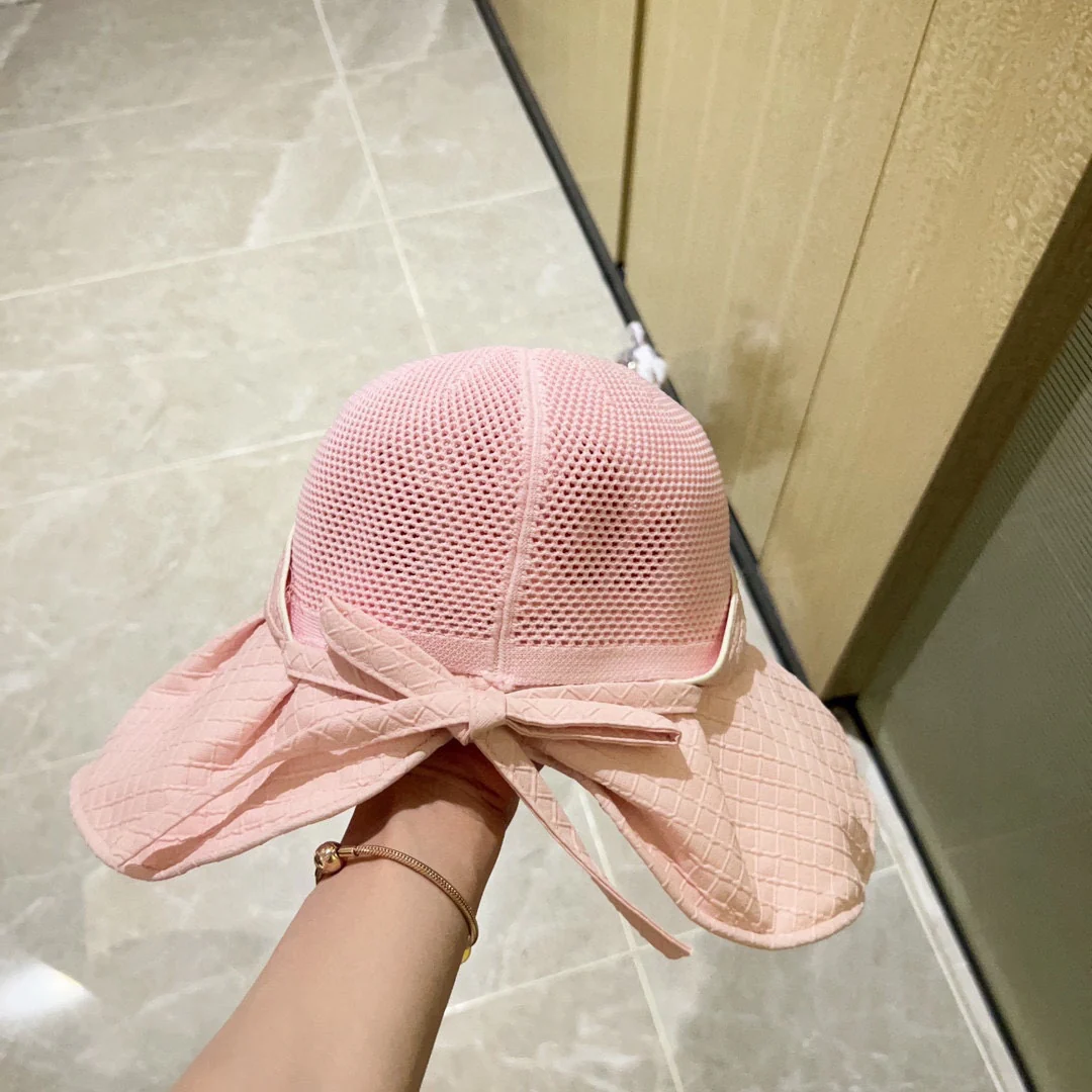 LV - Широкополая панама - Розовая