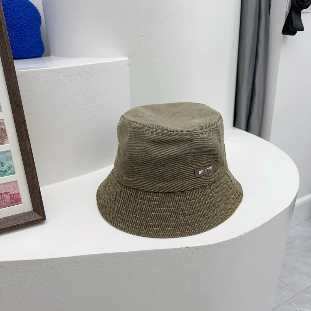 Miu Miu - Джинсовая рыбацкая шляпа