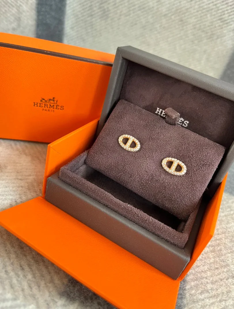 Серьги Hermes 034