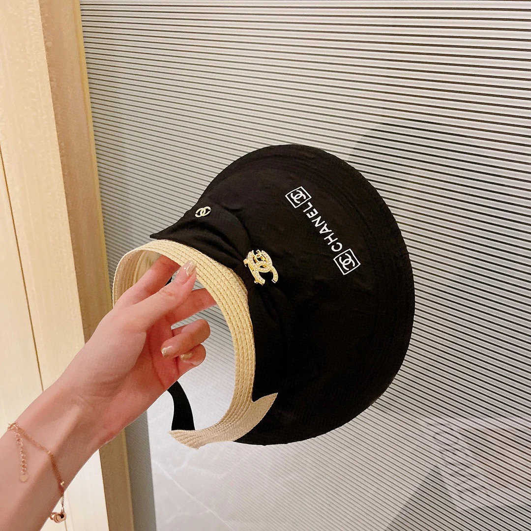 Новая летняя солнцезащитная шляпа Chanel - 2 шт.