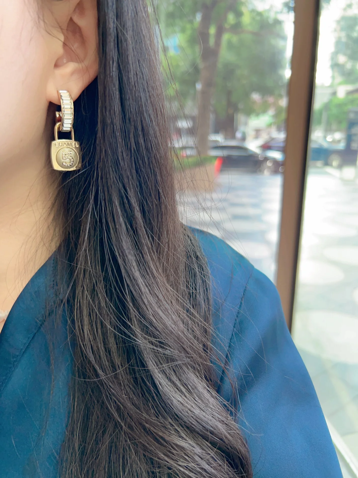 Серьги Chanel 751