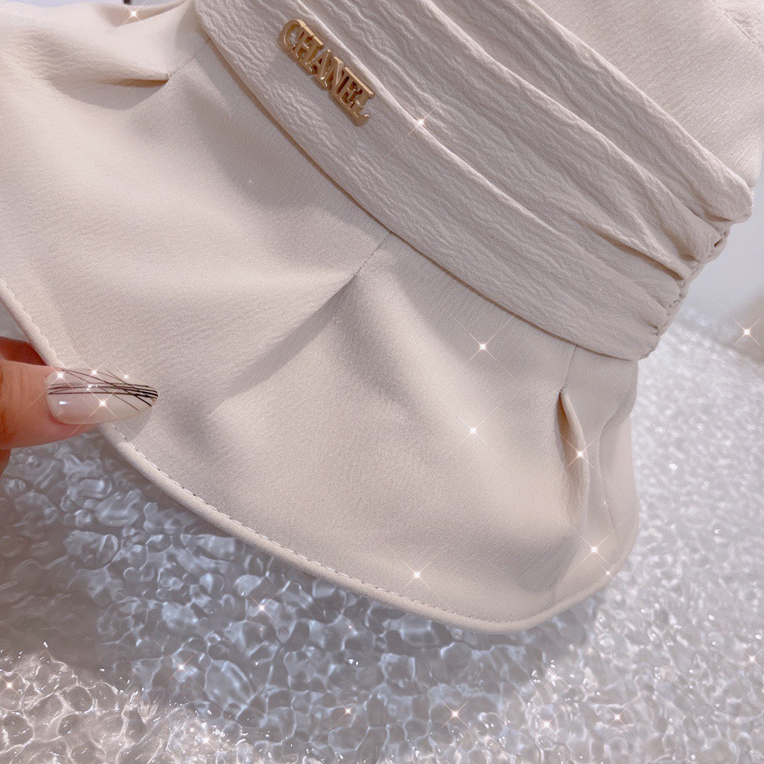 Chanel - Складная солнцезащитная шляпа - 1