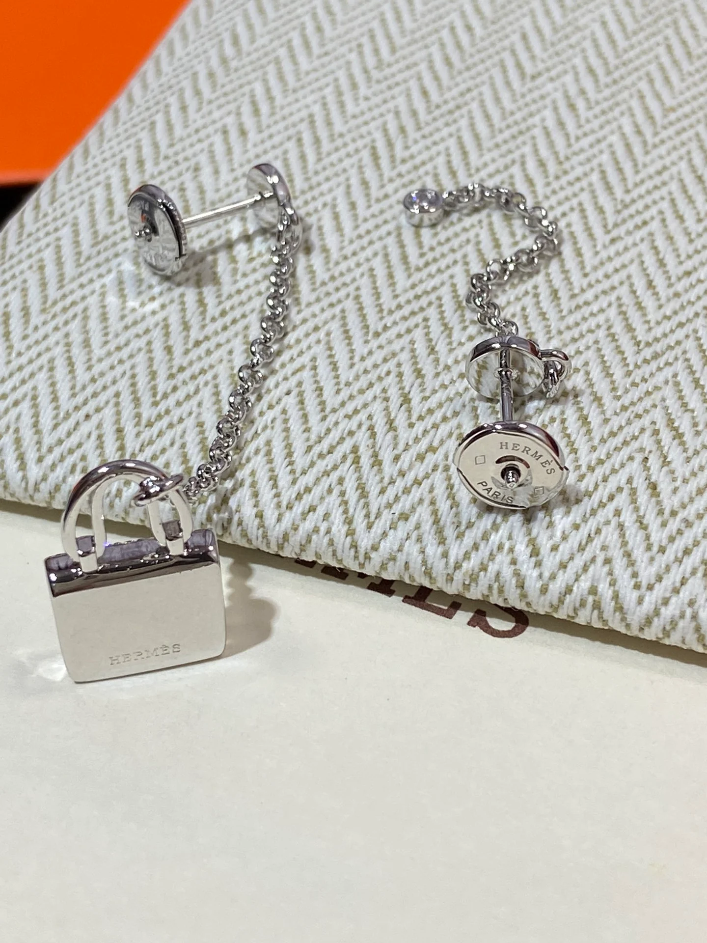 Серьги Hermes 033