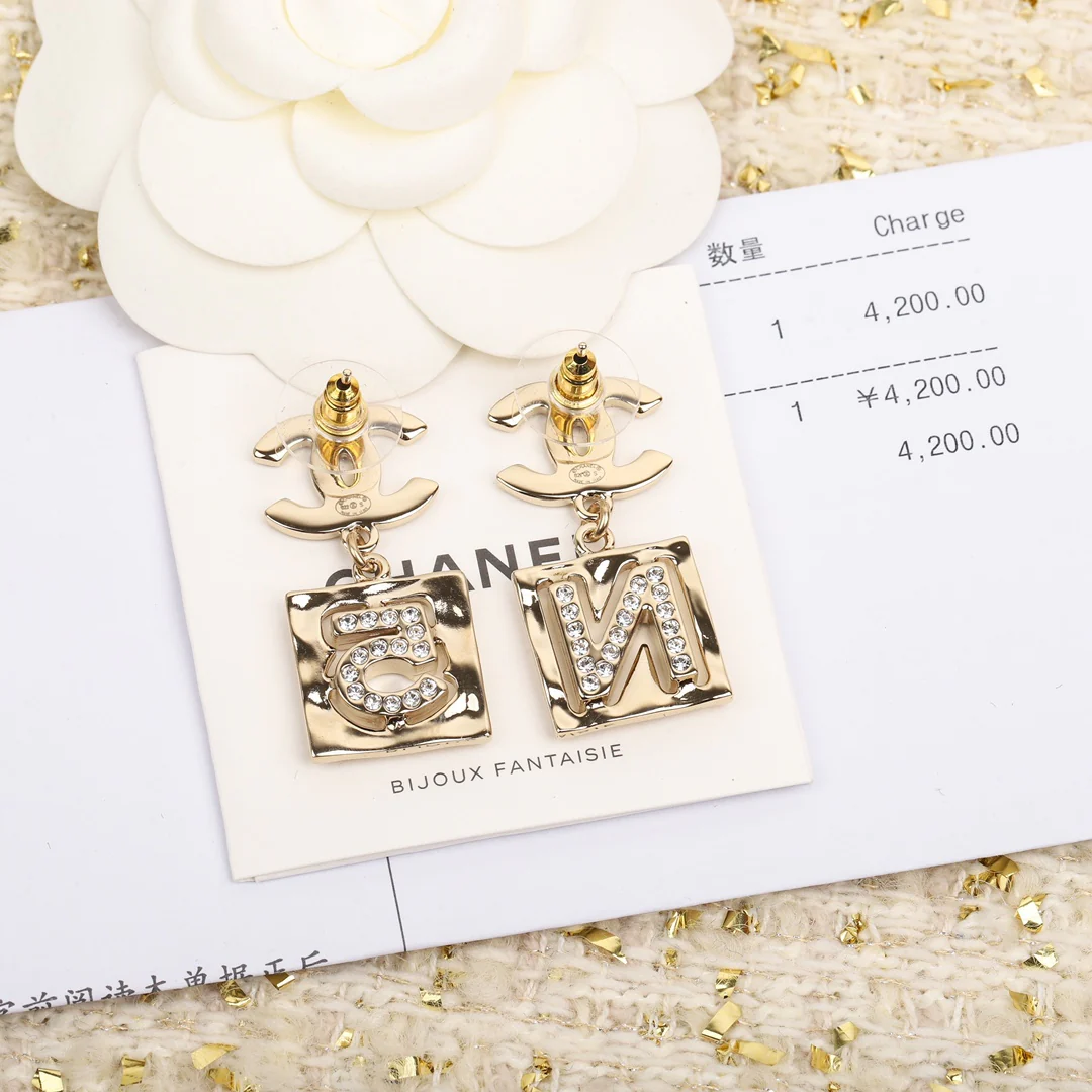 Серьги Chanel 761