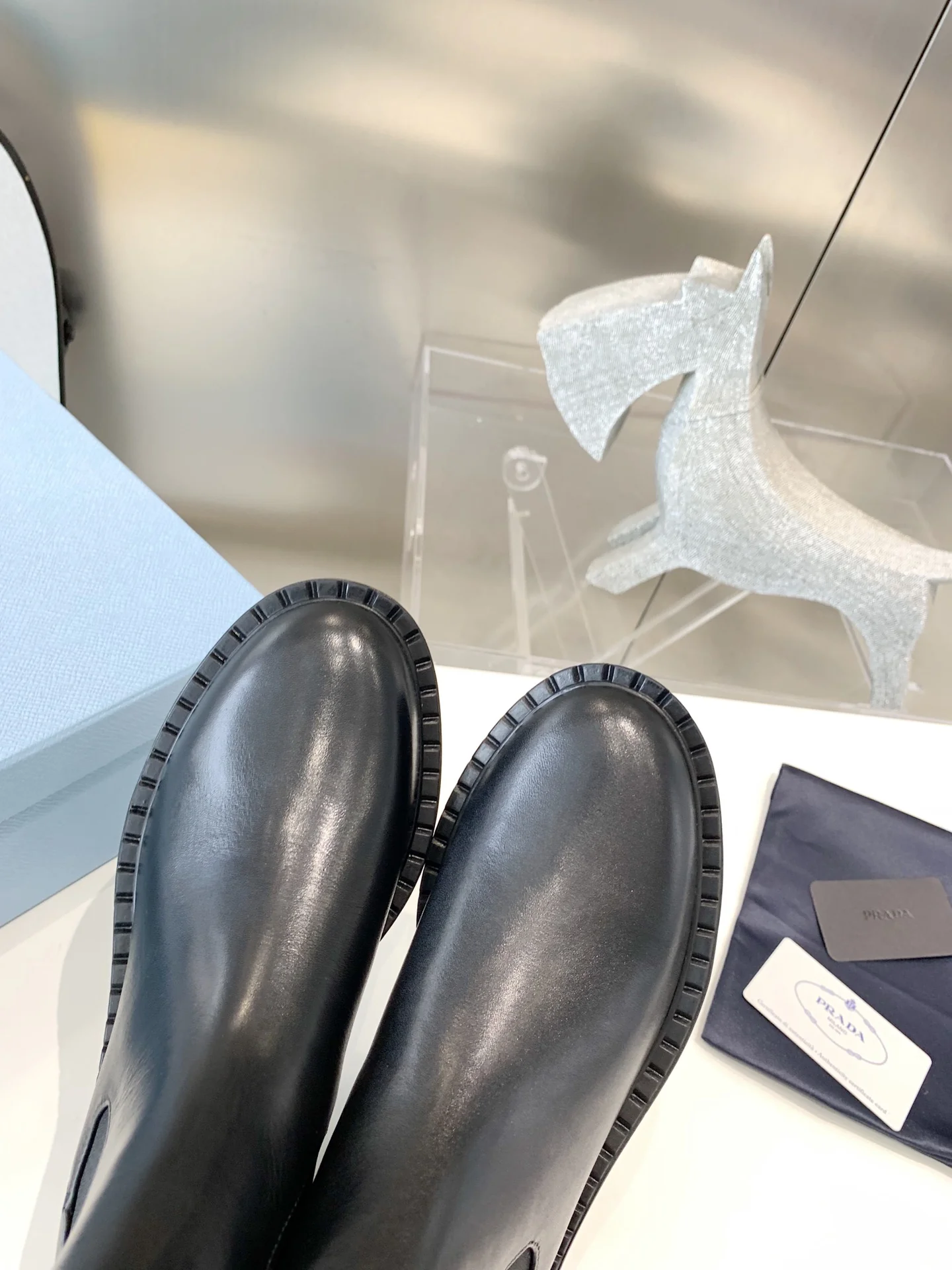 Prada - Сдержанные ботинки челси