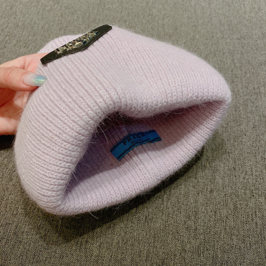 Prada - Шерстяная рыбацкая шляпа - Черная