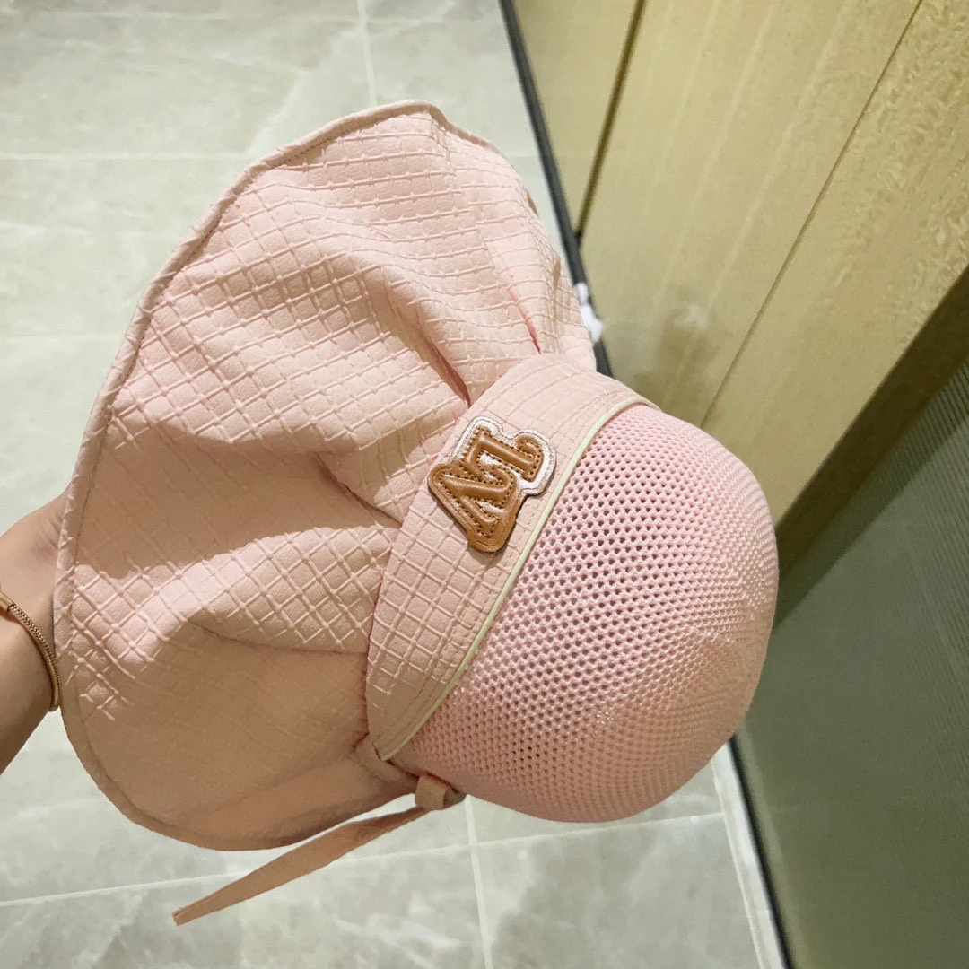 LV - Широкополая панама - Розовая