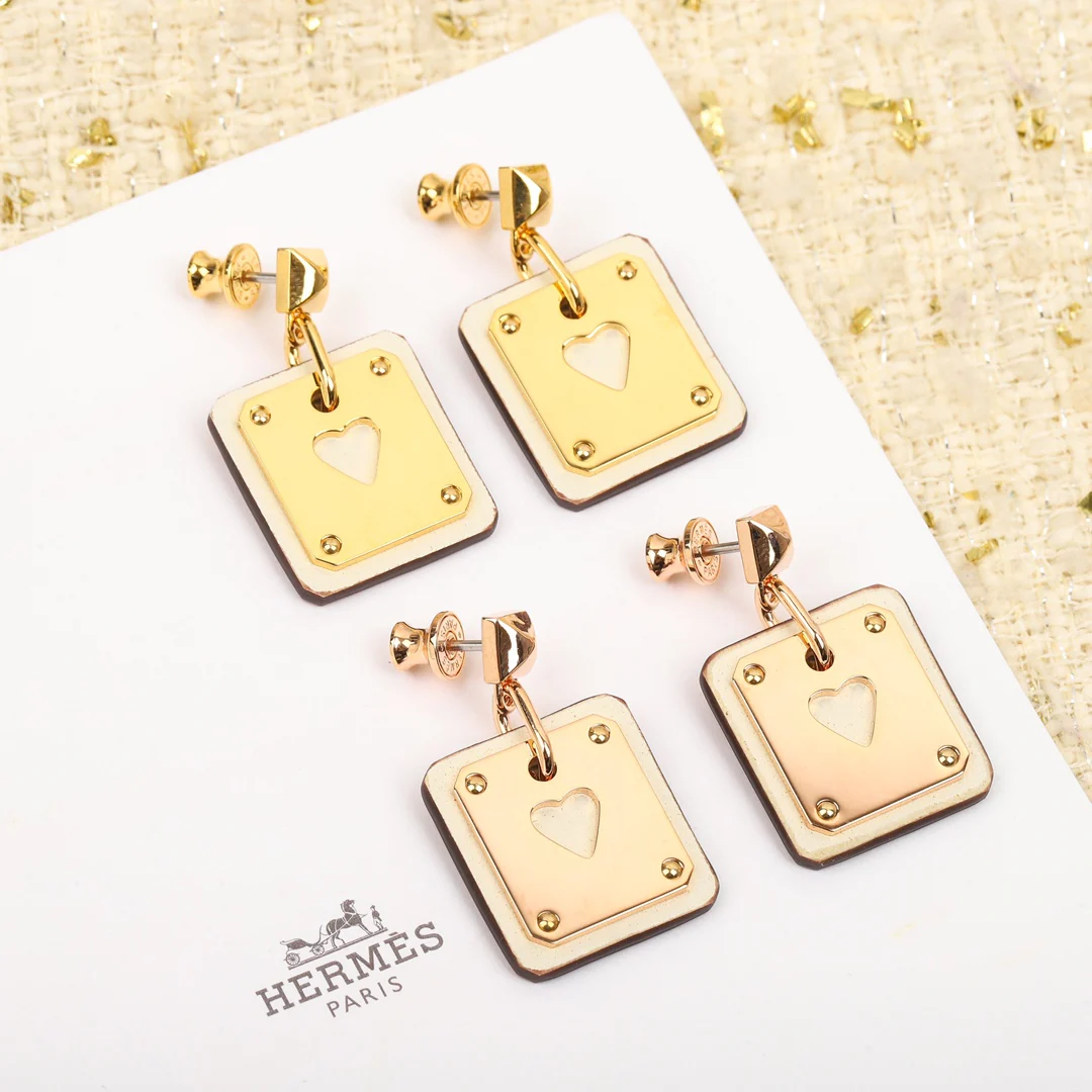 Серьги Hermes 014