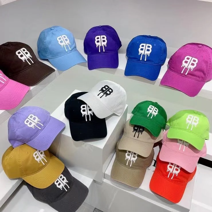 Бейсболка Balenciaga из 100% чистого хлопка на все сезоны