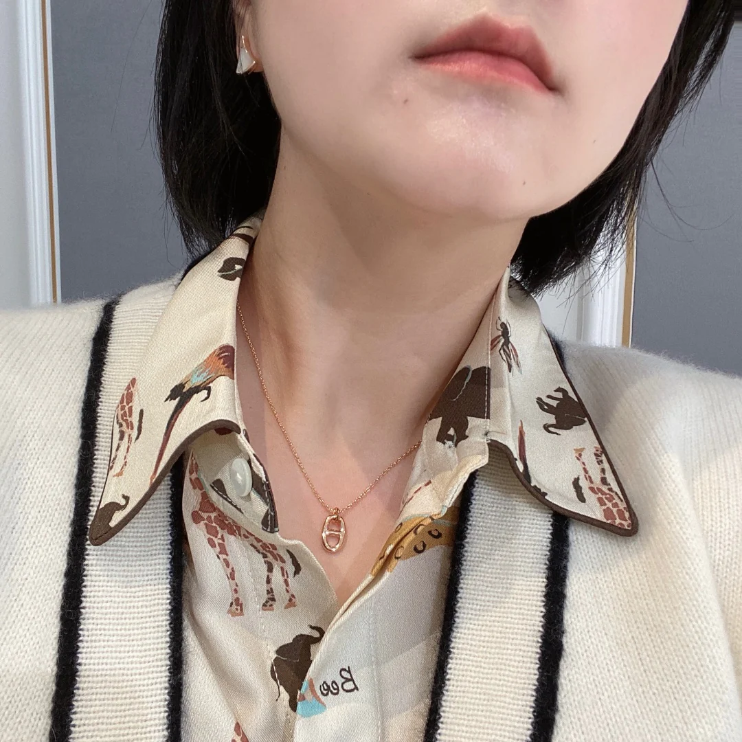 Колье Hermes - 40 см